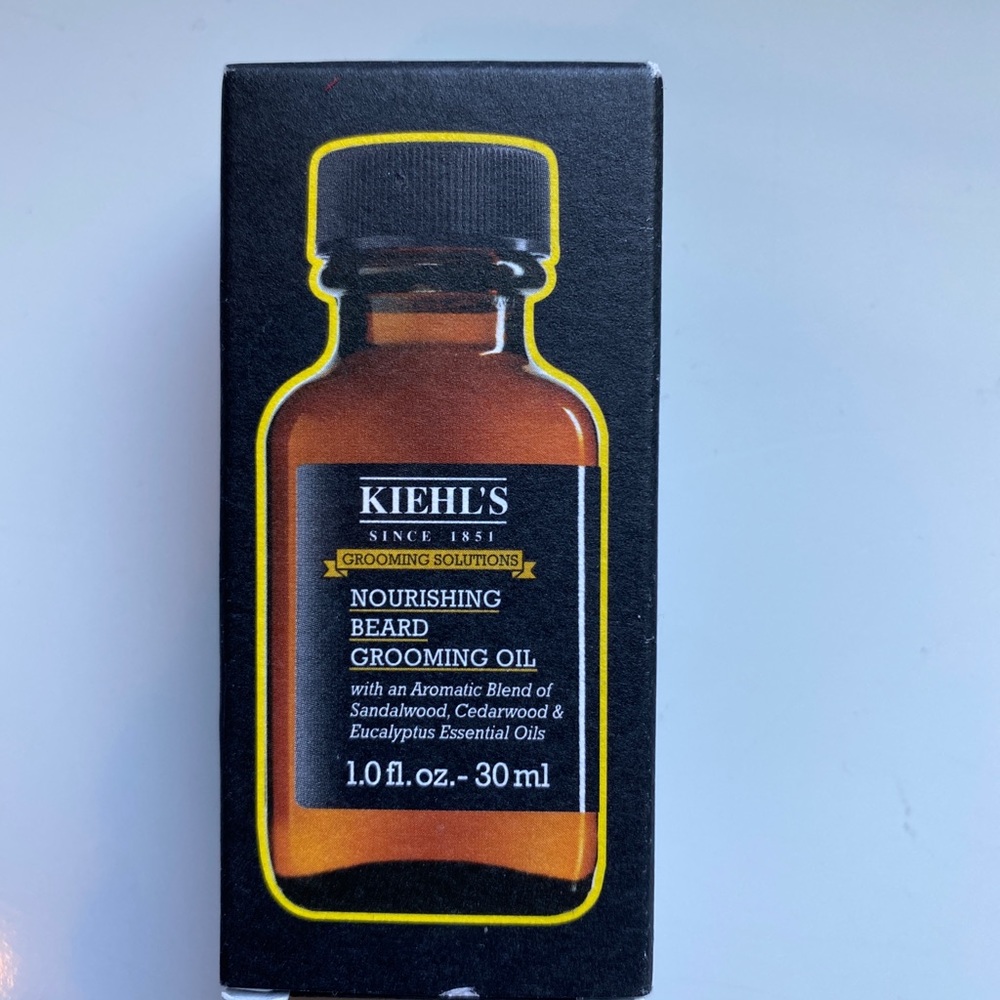 Kiehls nourishing beard grooming oil BNIB 30mL